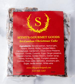 Traditional Sri Lankan Christmas Cake